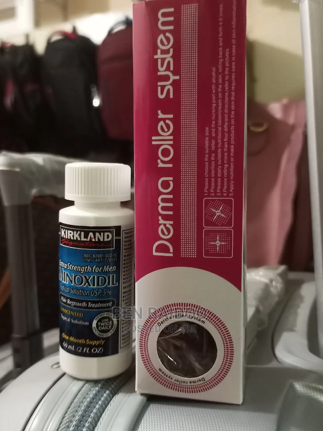 Kirkland Beard and Hair Regrowth Treatment and Derma Roller