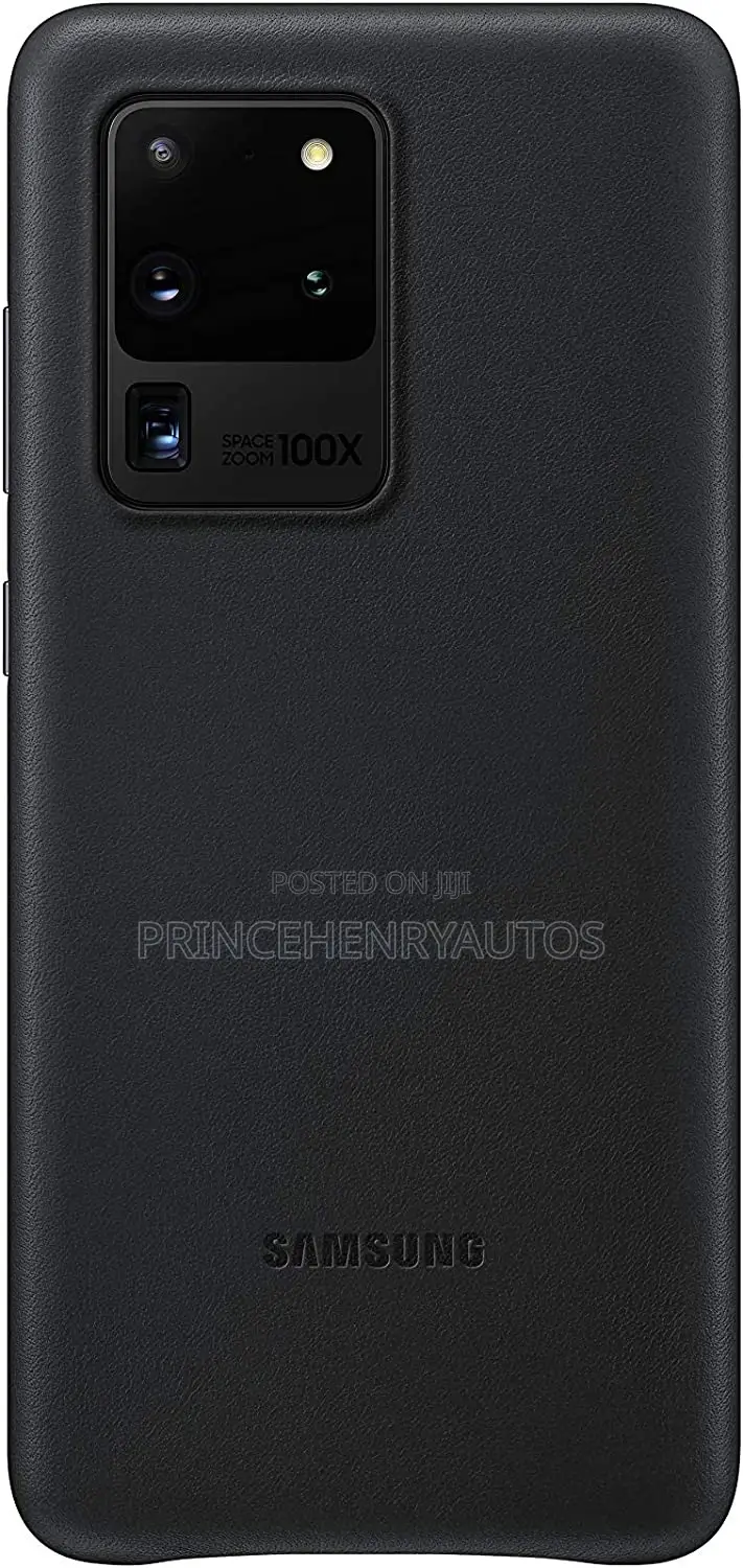 Leather Back Cover Case for Samsung Galaxy S20 Ultra