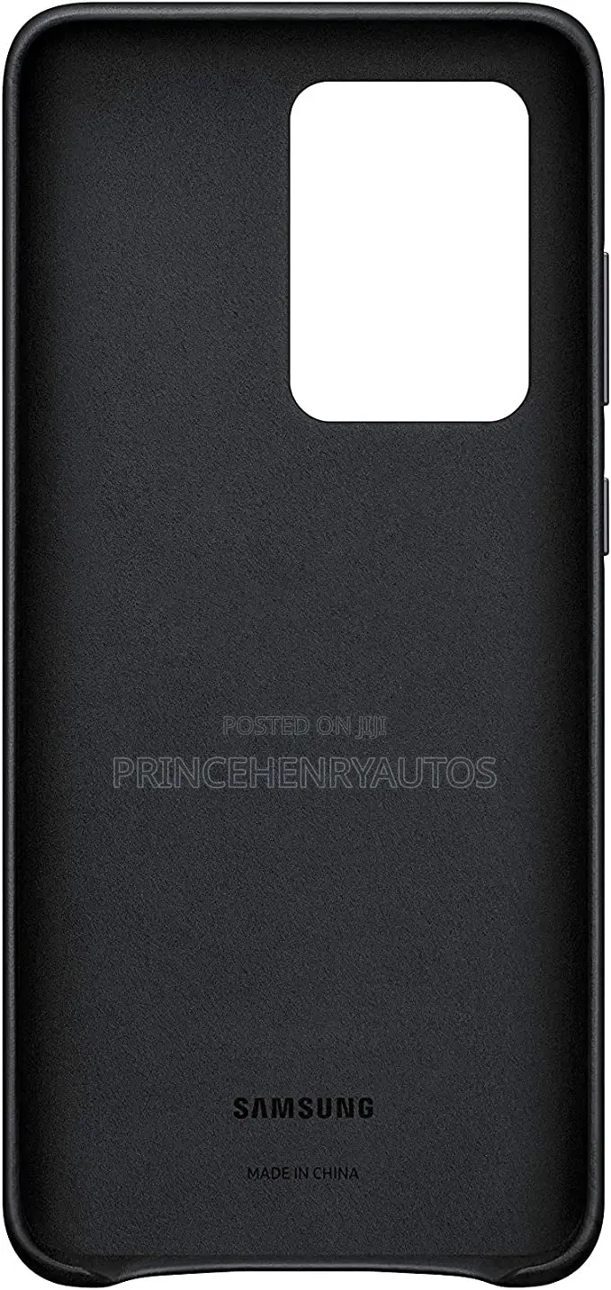 Leather Back Cover Case for Samsung Galaxy S20 Ultra