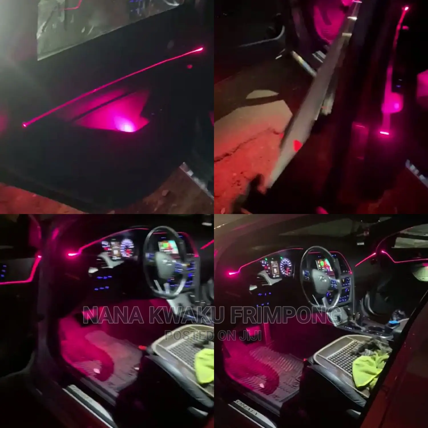 Ambient Light for Both Front and Back Doors and Dashboard