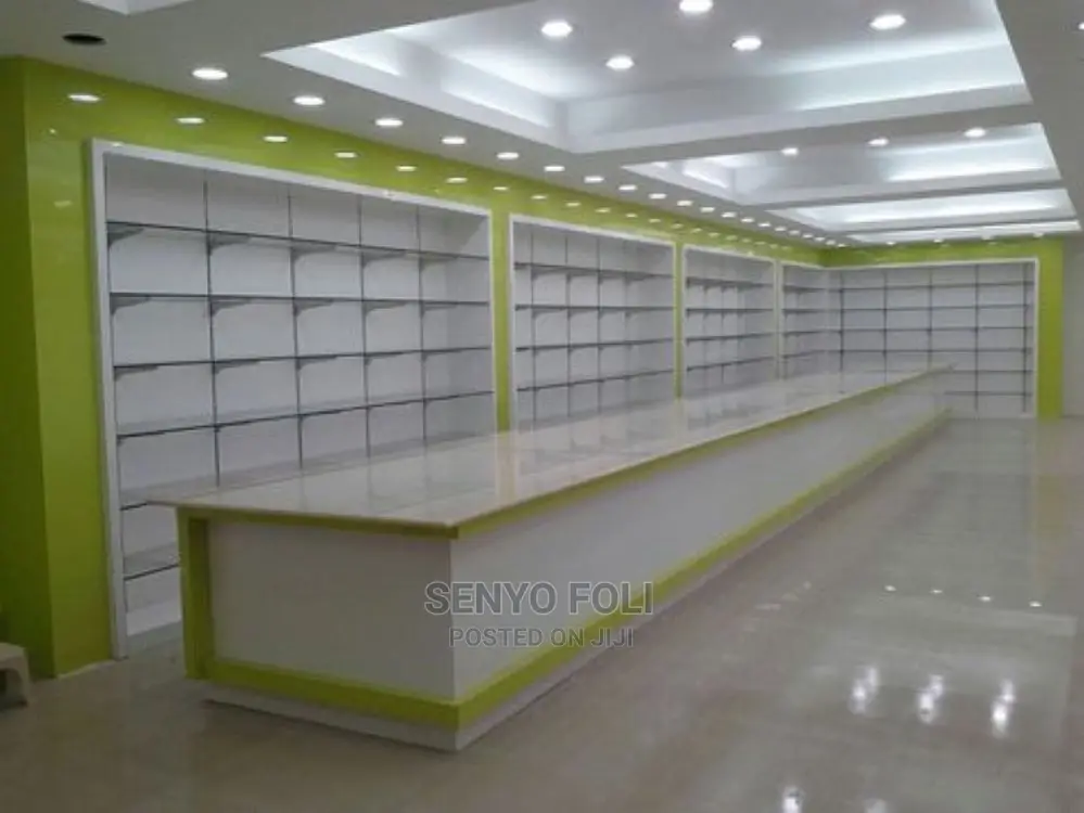 Shelving Units for Mall and Pharmacy Setups