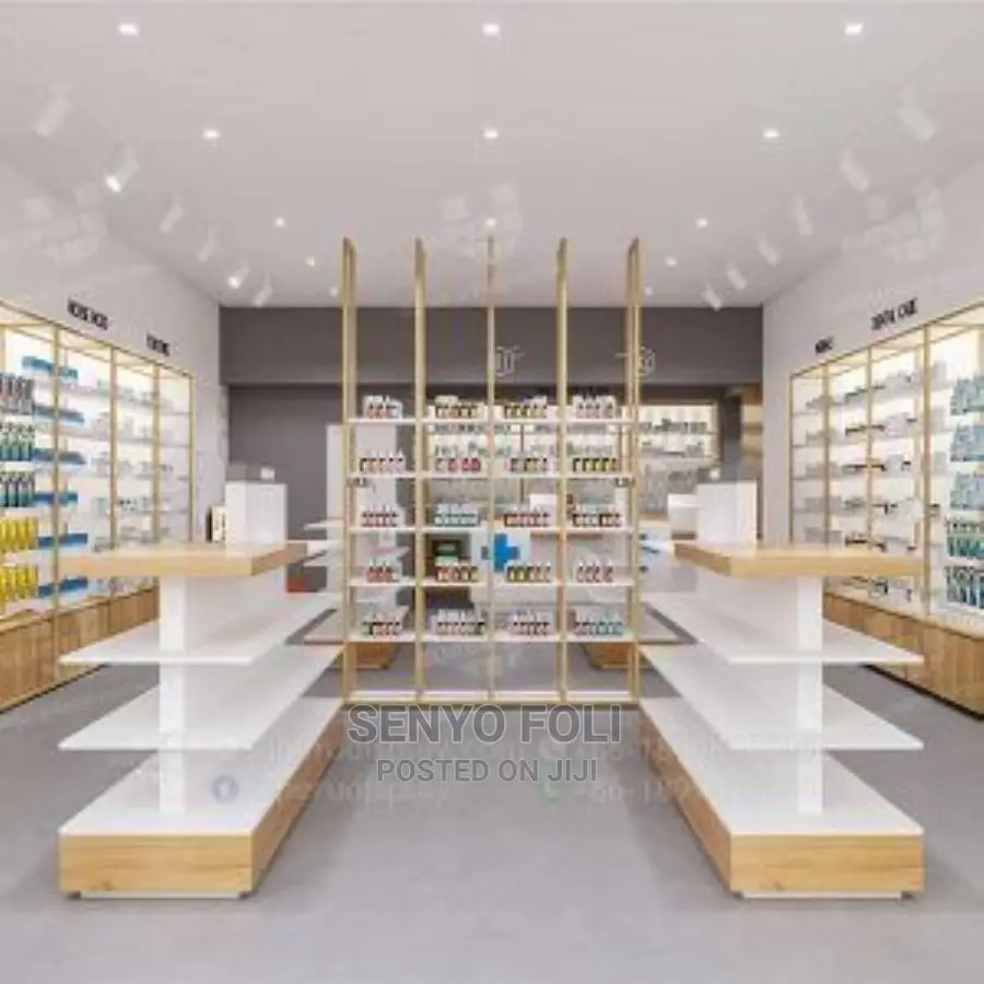 Shelving Units for Mall and Pharmacy Setups