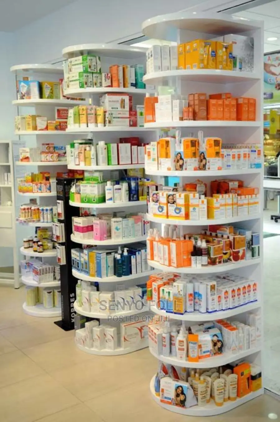 Shelving Units for Mall and Pharmacy Setups