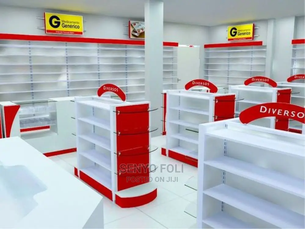 Shelving Units for Mall and Pharmacy Setups