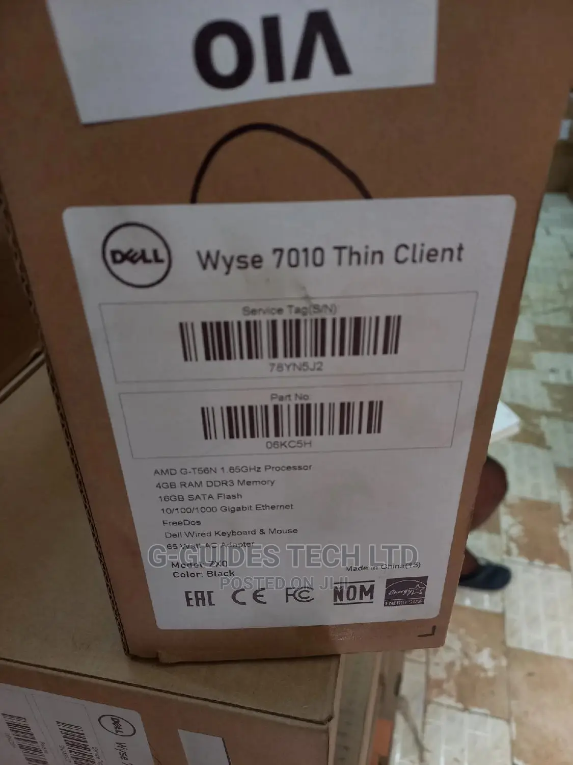 Dell Wyse 7010 Thin Client Ddr3 4gb, 16gb Sata Flash