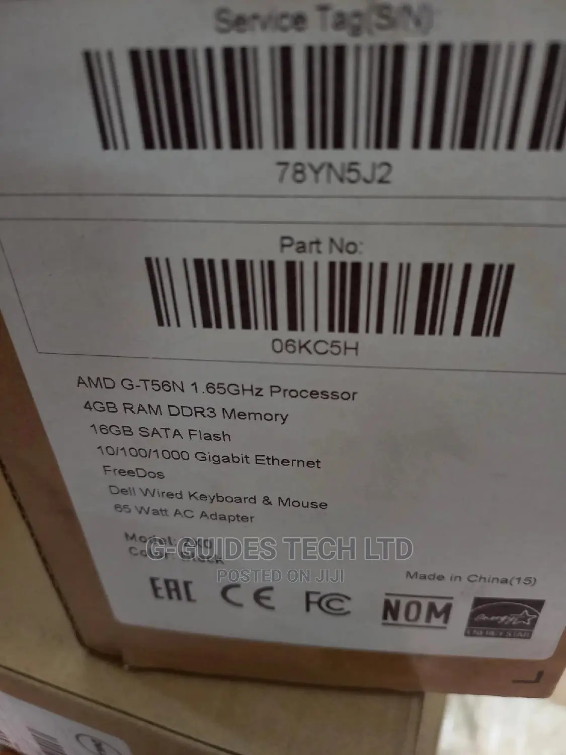Dell Wyse 7010 Thin Client Ddr3 4gb, 16gb Sata Flash