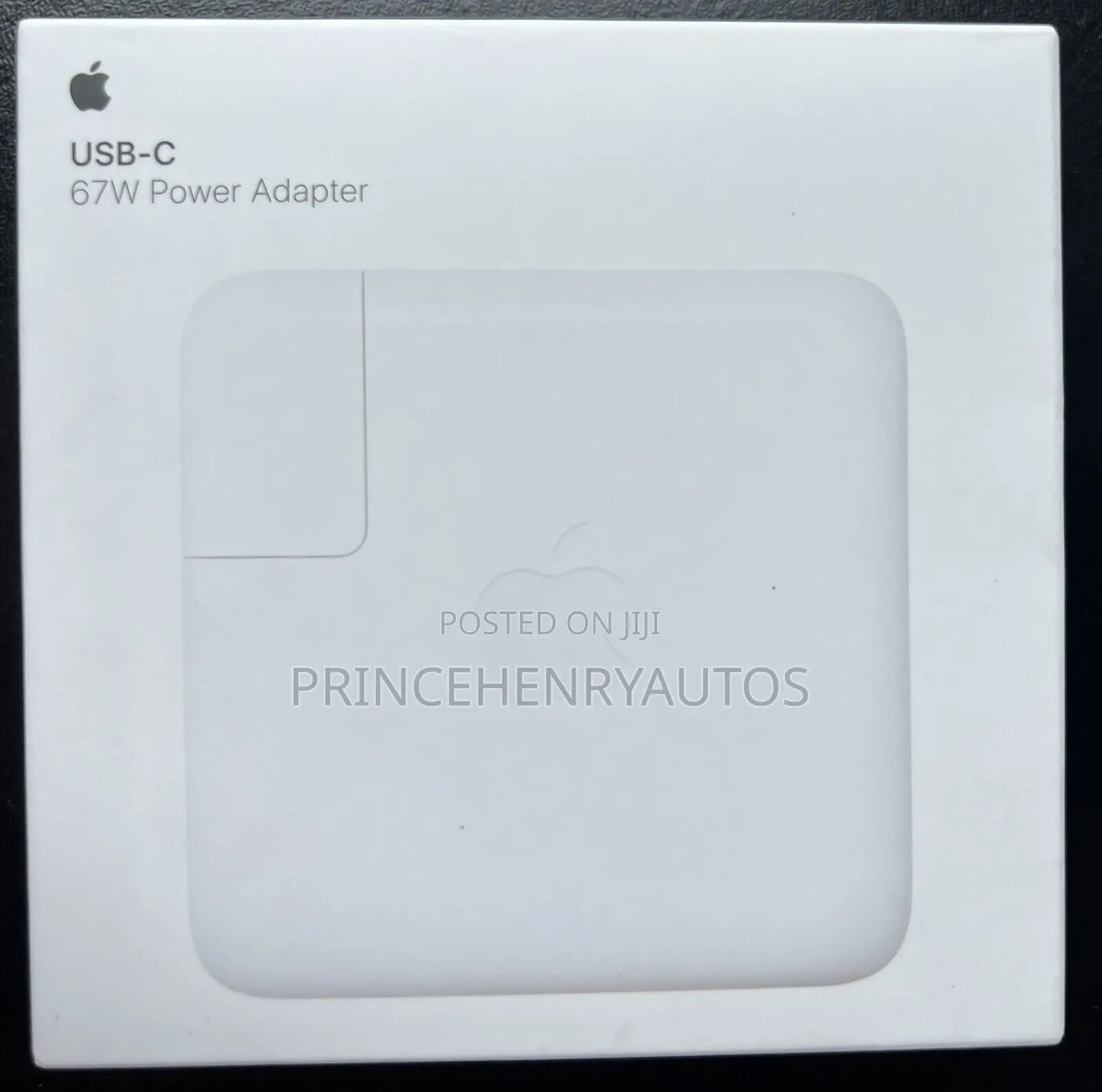 Apple 67w Usb C Power Adapter A2518 Mku63am/A