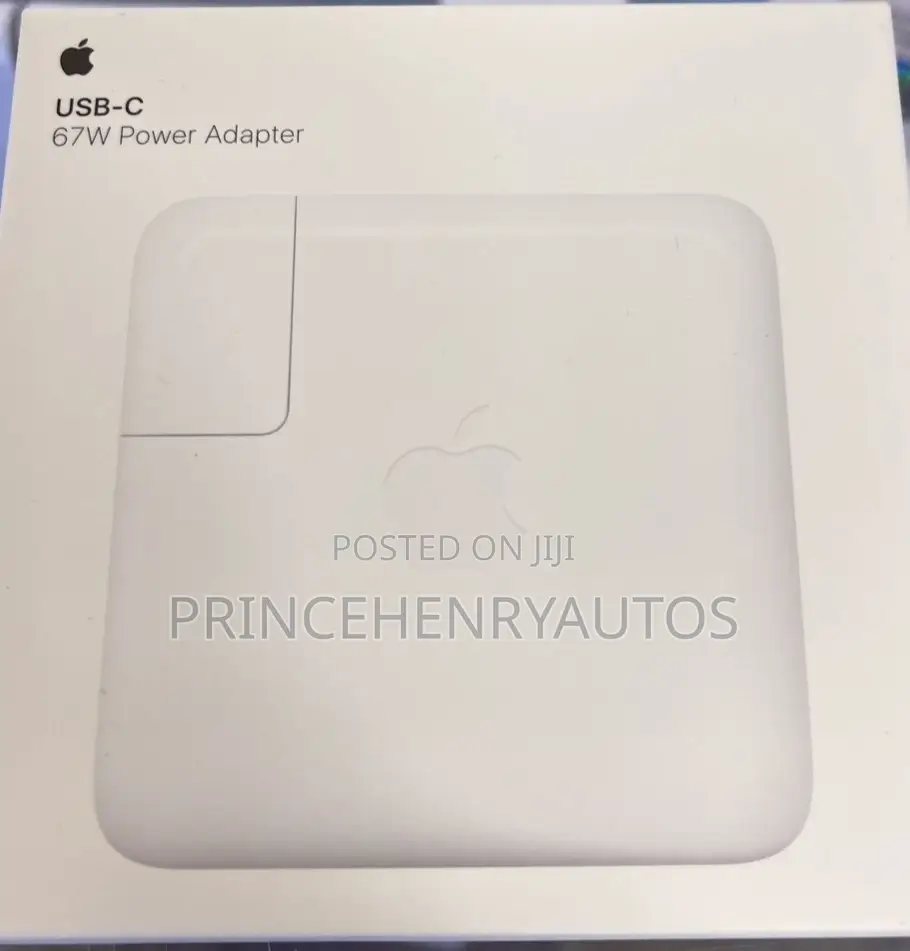 Apple 67w Usb C Power Adapter A2518 Mku63am/A