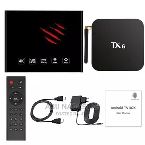 Brand New TX6 Android TV Box 64GB