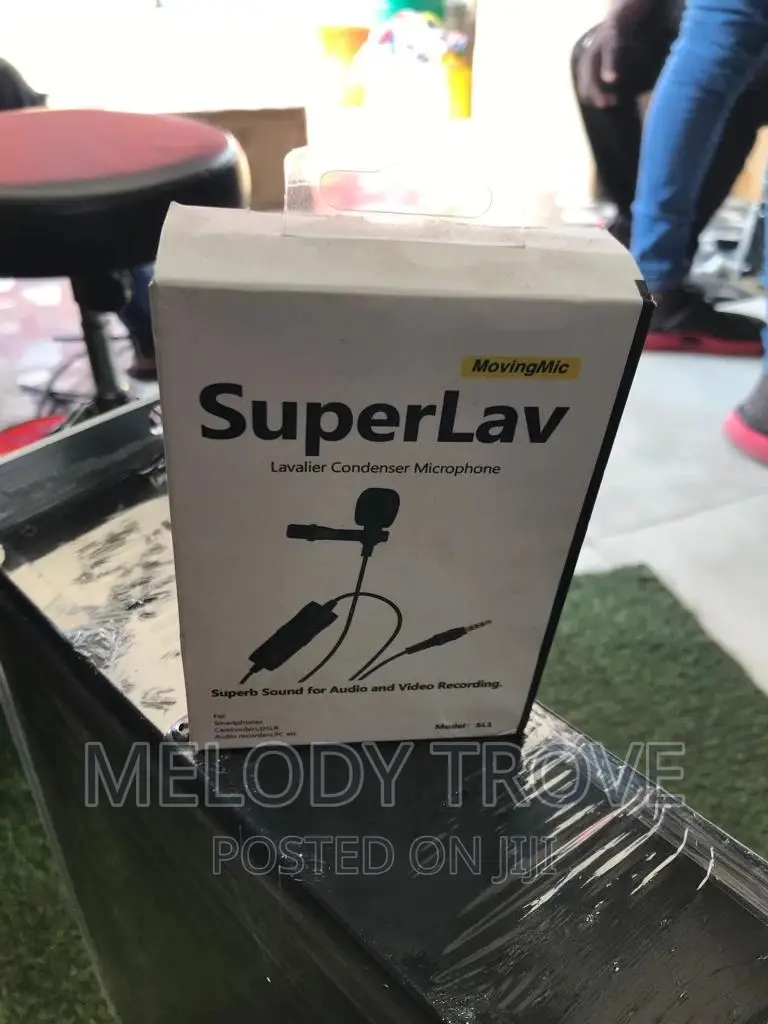Superlav Lavelier Condenser Microphone