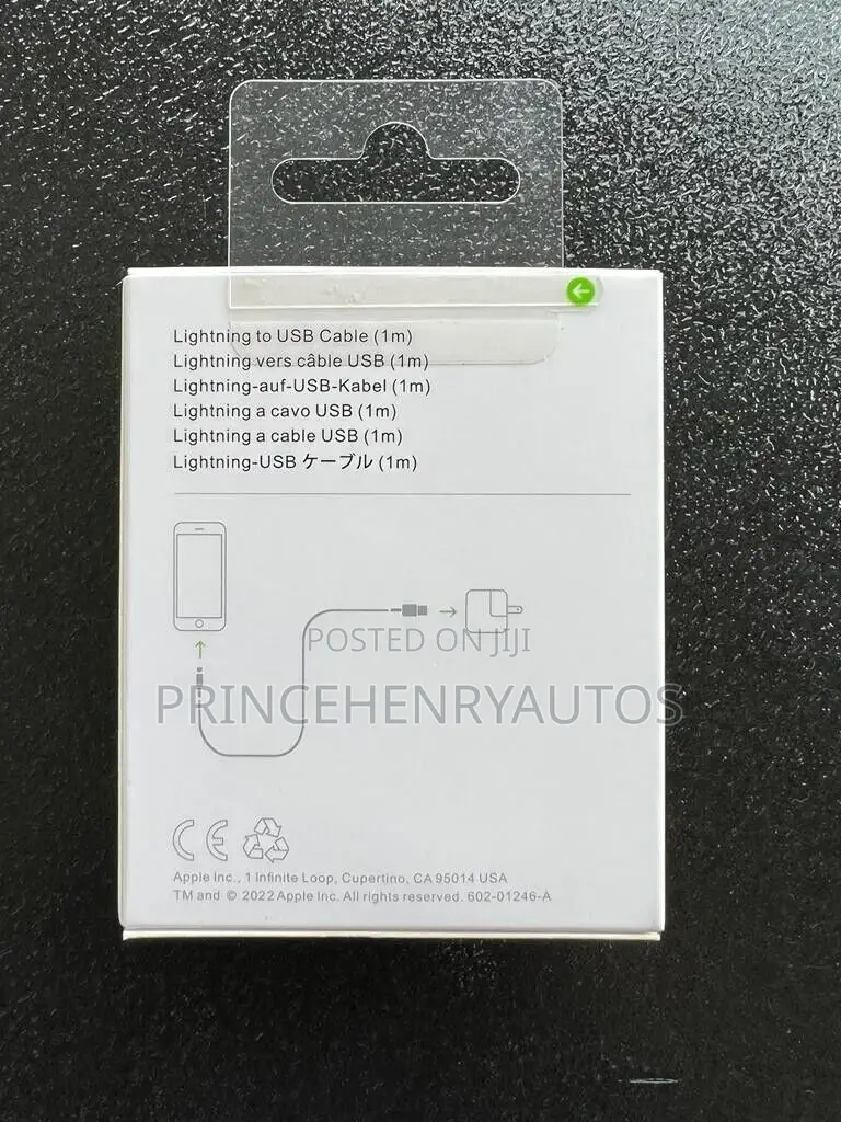 Apple Lightning to USB Cable (1 M)