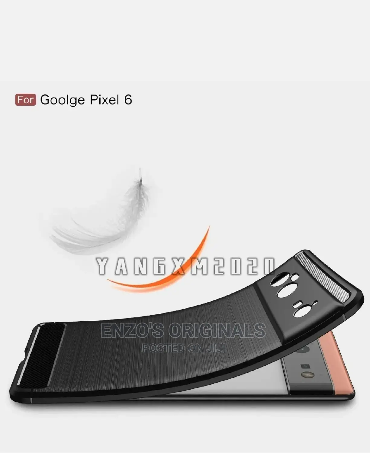 Google Pixel 6 6 Pro Carbon Fiber Case Black