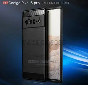 Google Pixel 6 6 Pro Carbon Fiber Case Black