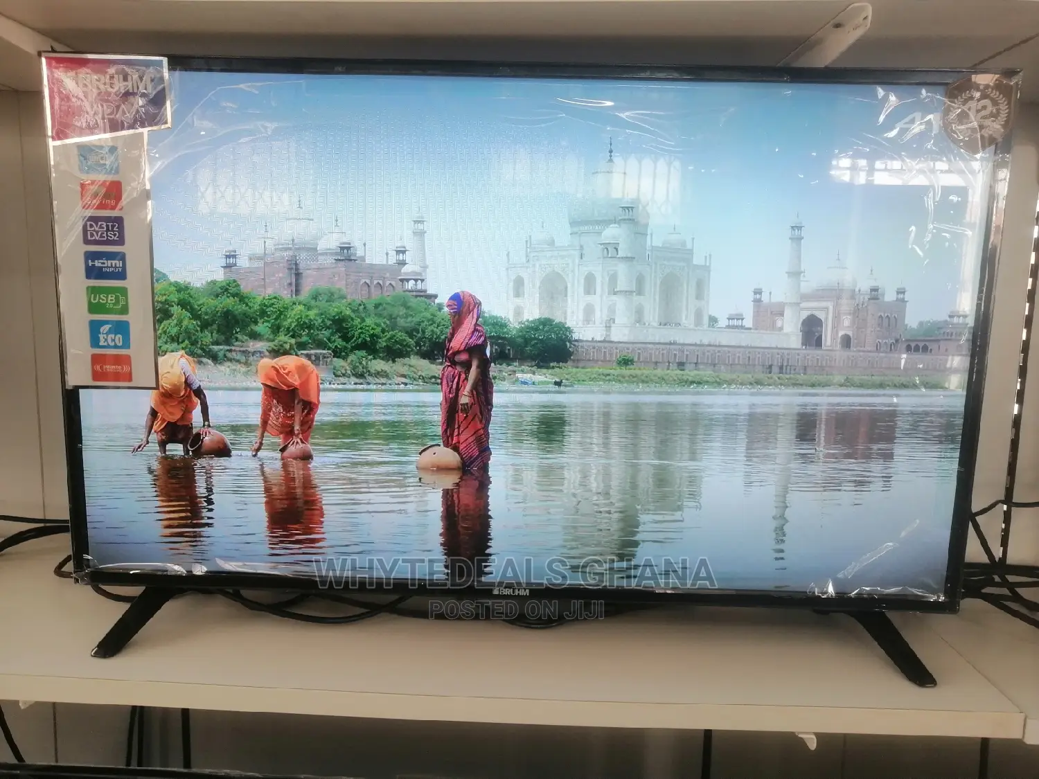 Bruhm Smart 43 Inch Full HD Bluetooth LED TV Free Wall Mount