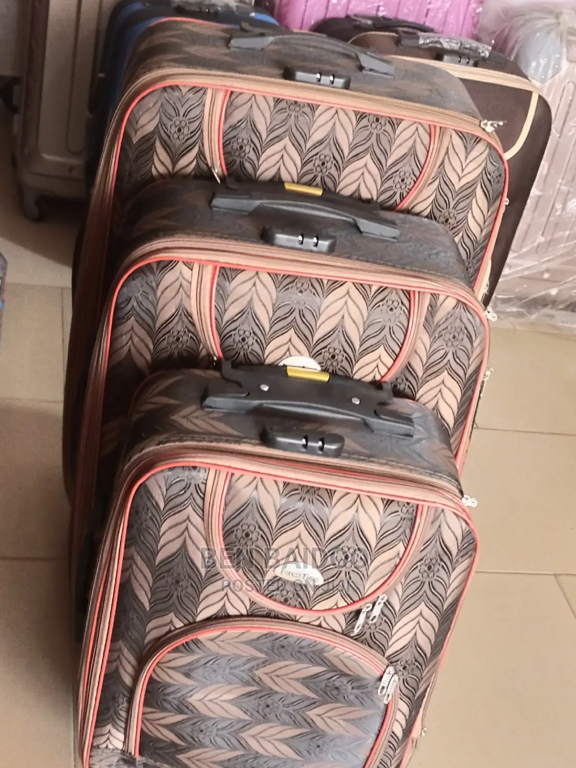 Material Travel Bags (3-Sets)