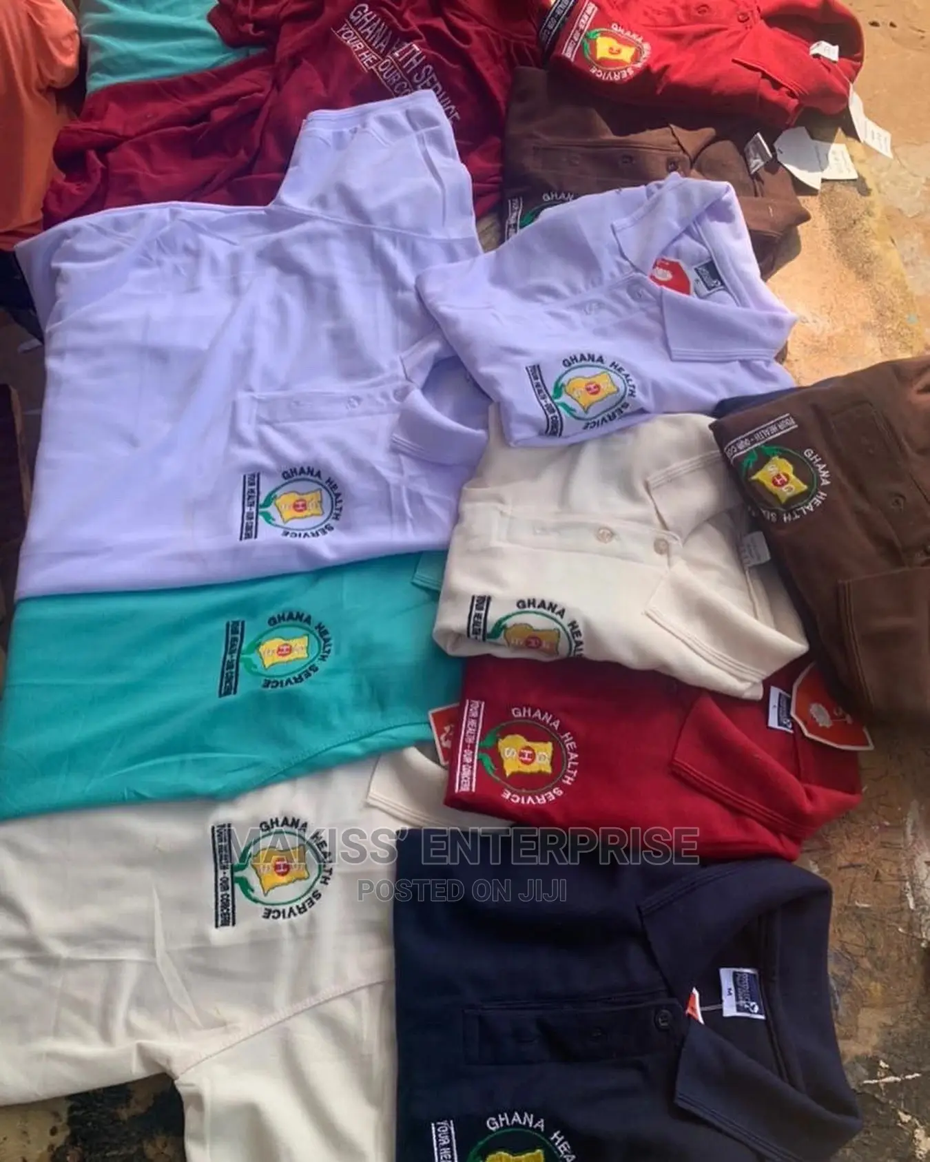 Ghana Health Service T-Shirts , Lacoste and Long Sleeve