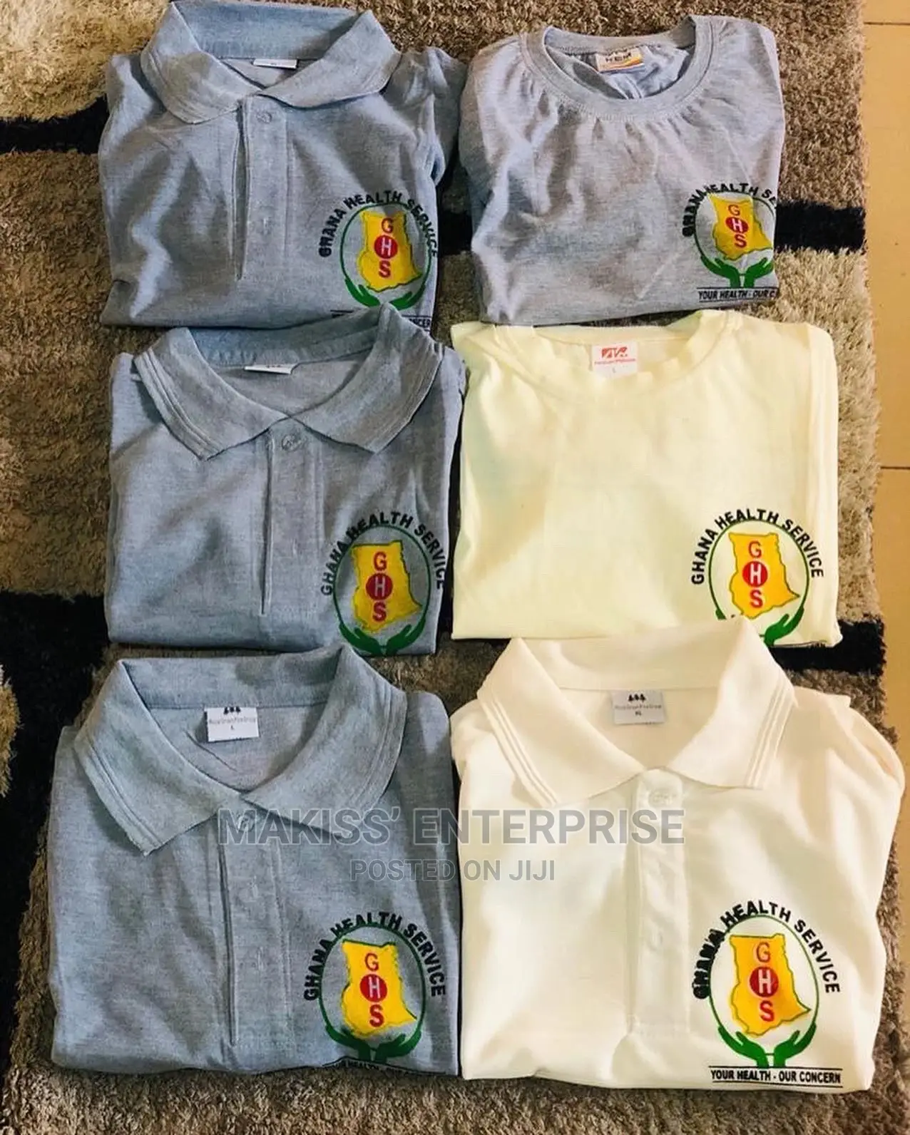 Ghana Health Service T-Shirts , Lacoste and Long Sleeve