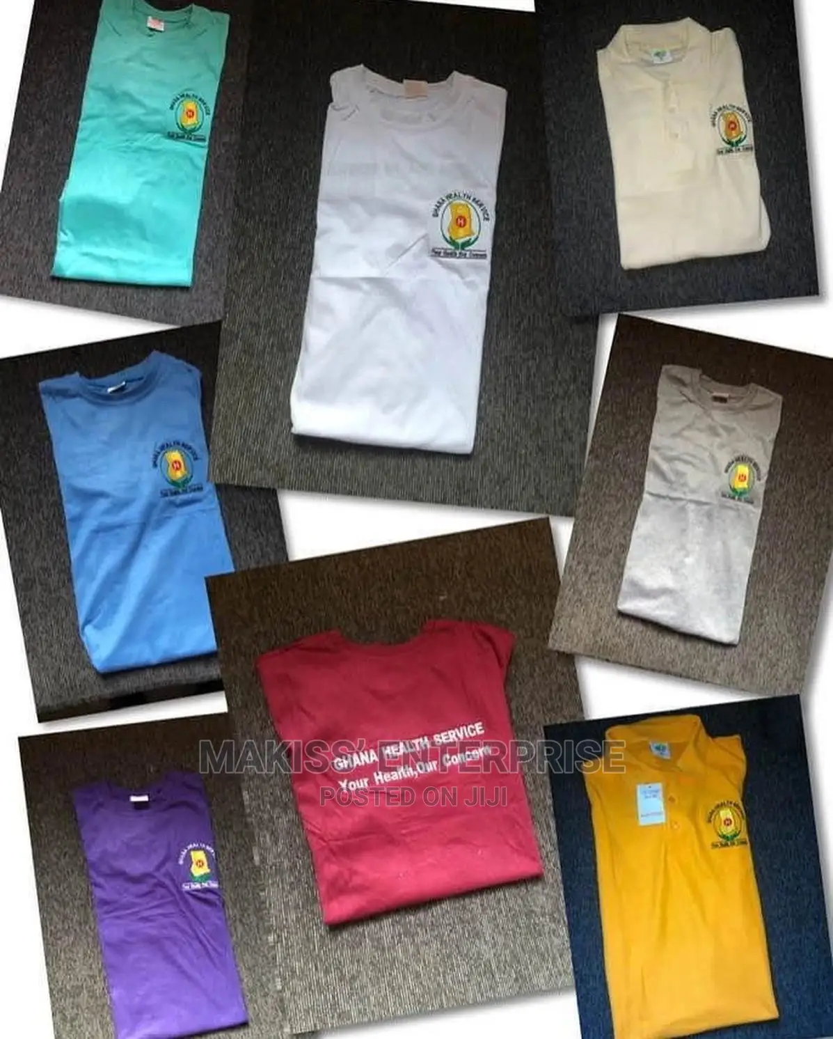 Ghana Health Service T-Shirts , Lacoste and Long Sleeve