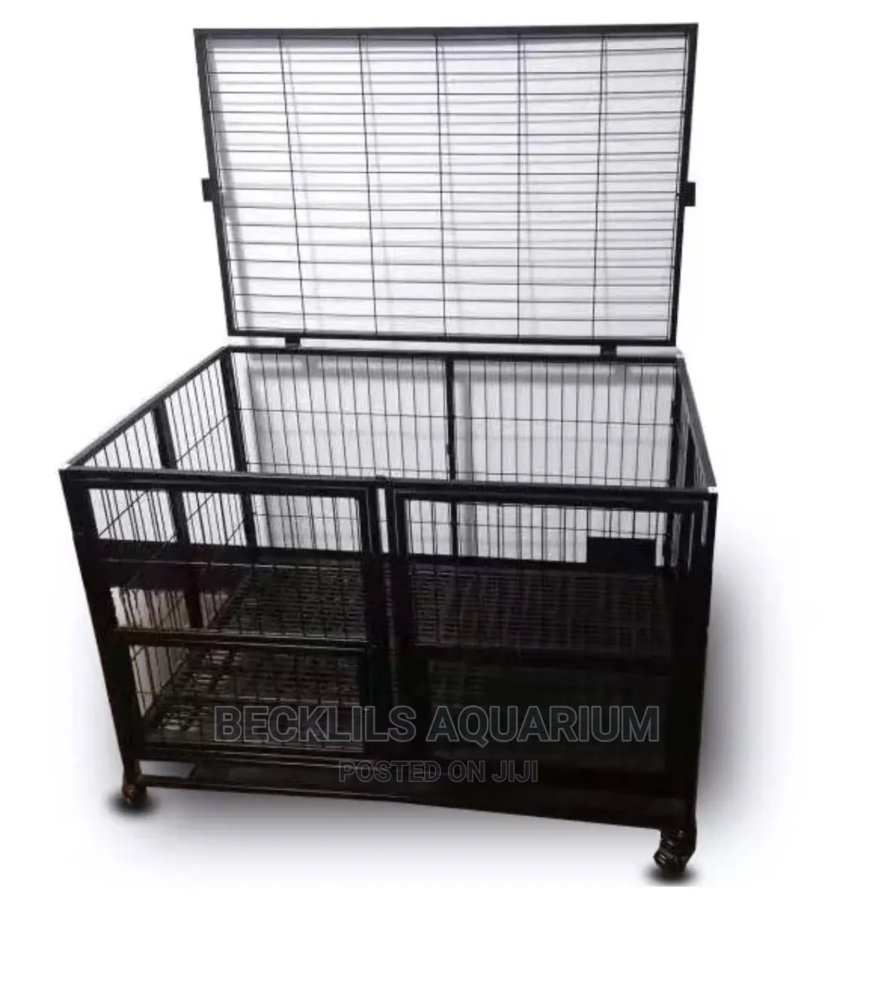 Larger Dog Cage With Tray