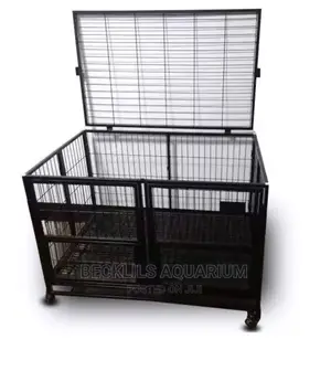 Larger Dog Cage With Tray