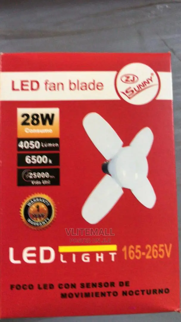 ZJ Sunny Fan Blade 28W Led Light