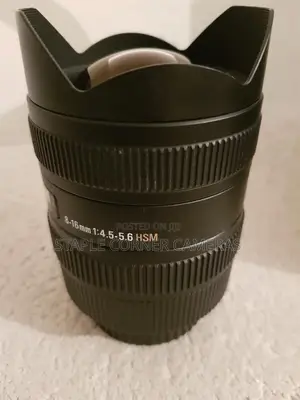 Canon Fit Sigma 8-16mm Lens