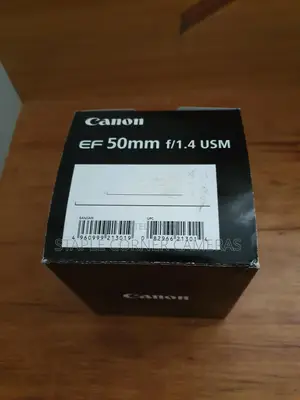 New Canon Ef 50mm F/1.4 Fixed Prime Lens