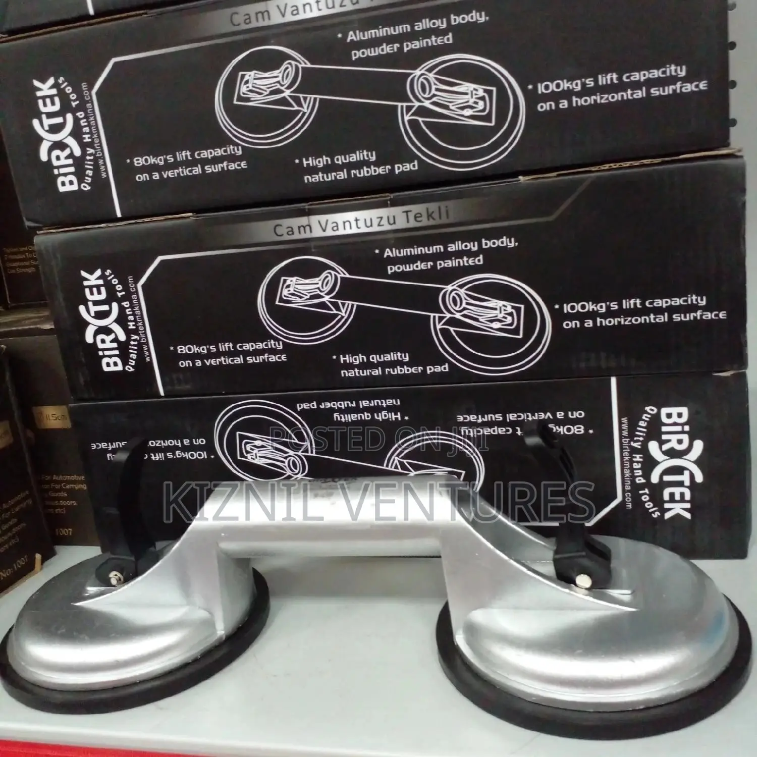 Glass Suction Remover Birtek 2 Jaws
