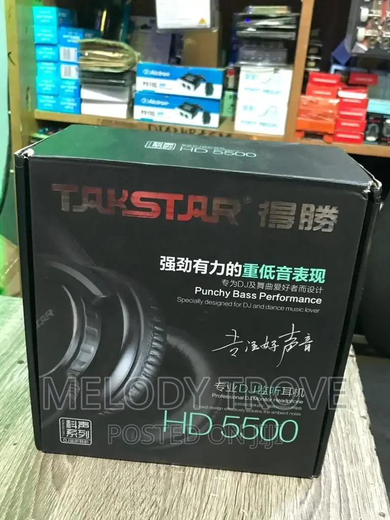 Takstar HD5500 Closed-Back Studio/Dj Headphones