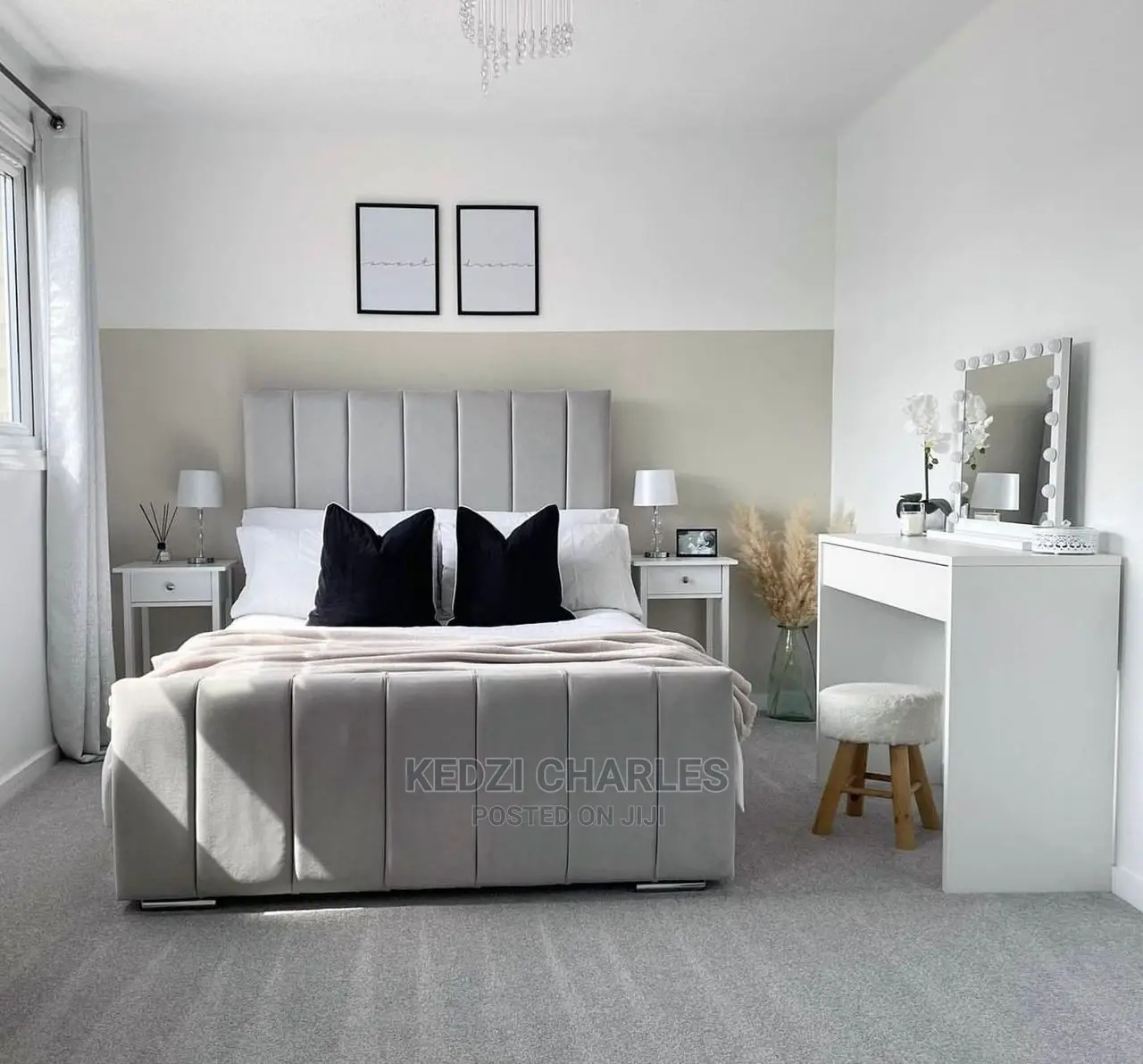 Double Bed Frame With Mattress