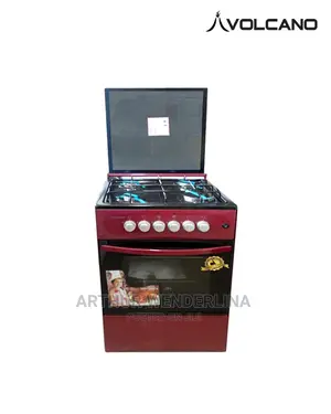 Volcano 5c.Br-gl Gas Oven 4 Burner - 50x50 Cm