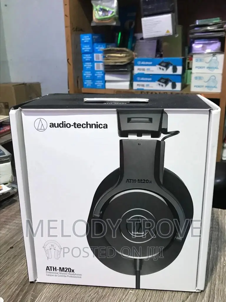 Audio-Technica Ath-M20x Studio Monitoring Headphones
