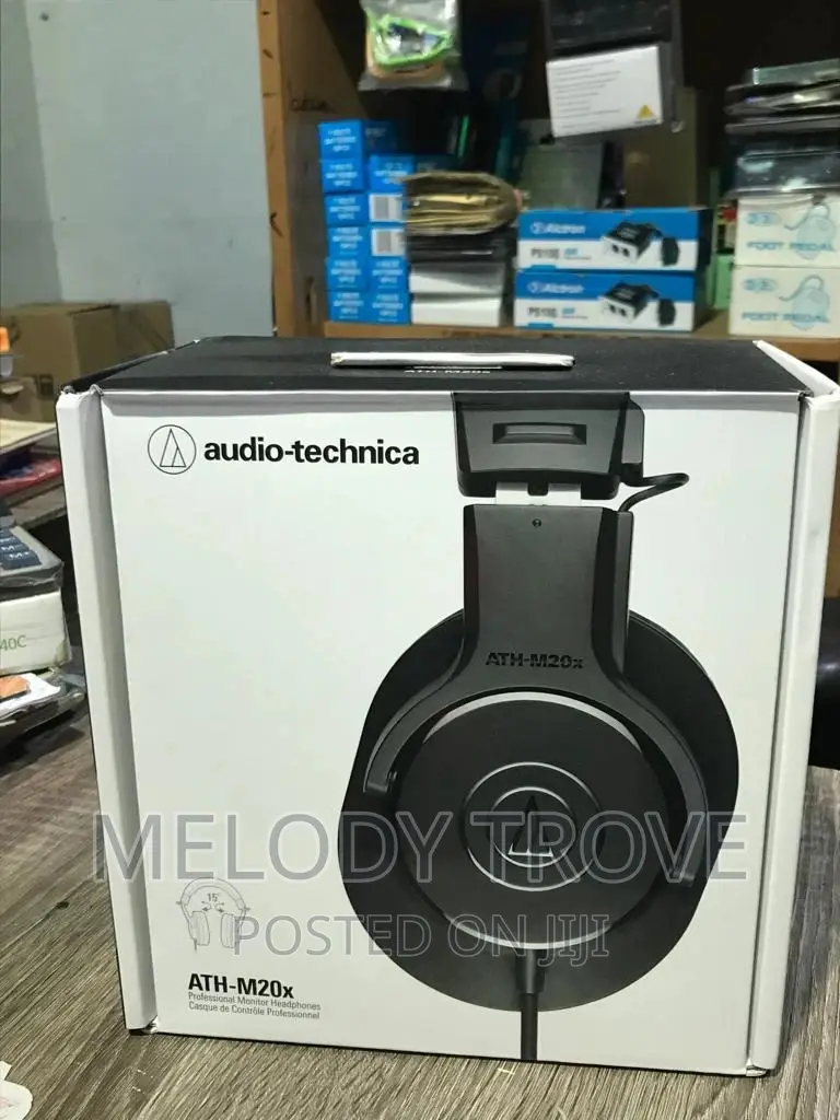 Audio-Technica Ath-M20x Studio Monitoring Headphones