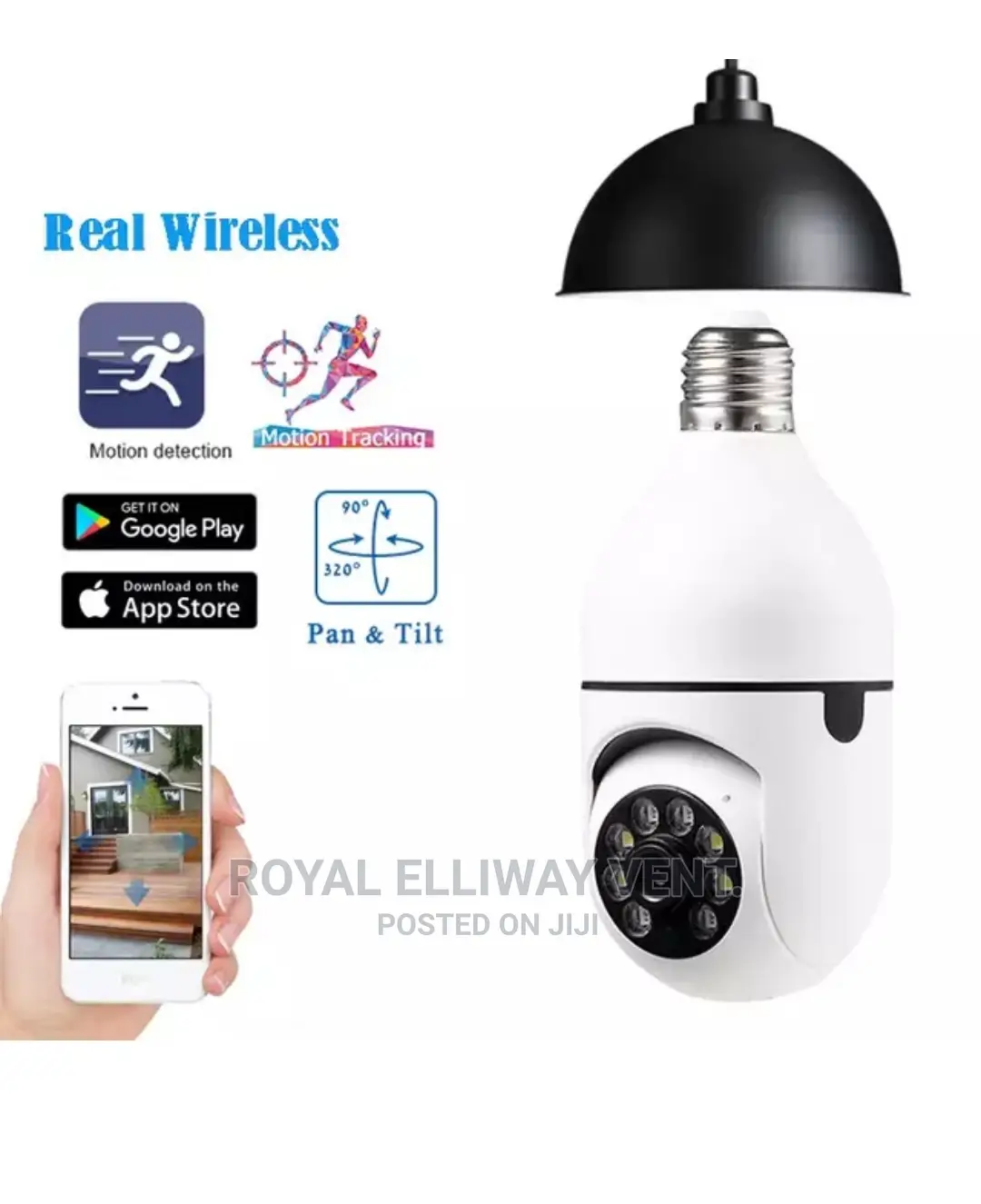 3mp CCTV Bulb PTZ Camera