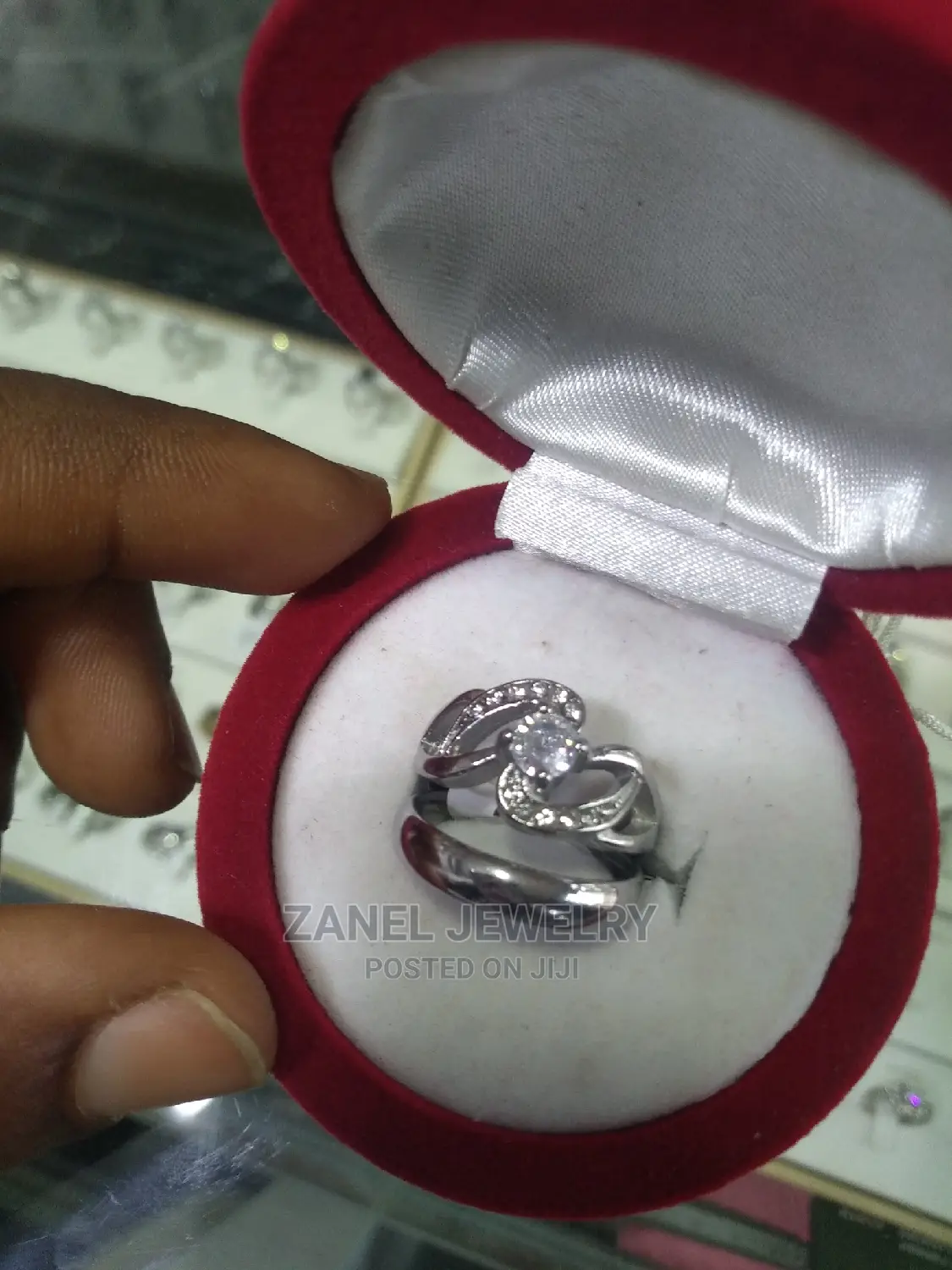 Titanium Silver Rings