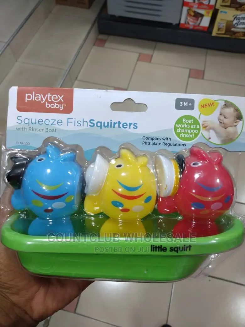 Playtex Squeeze Fish Squirters