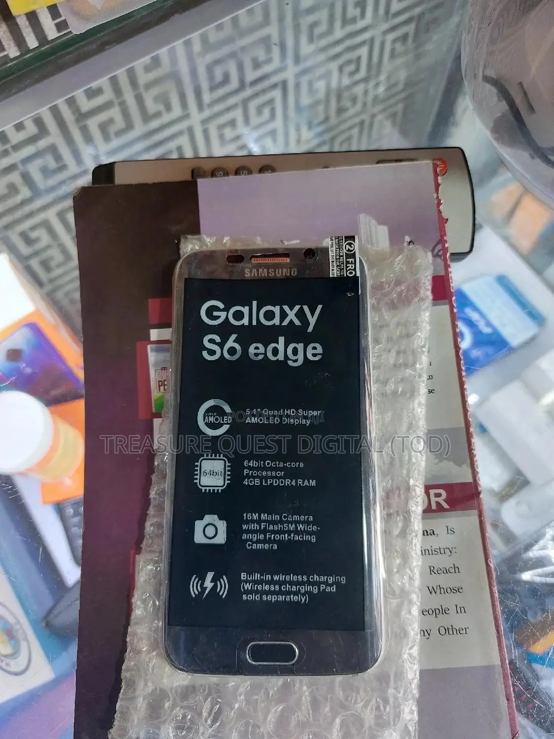 New Samsung Galaxy S6 edge 32 GB Black