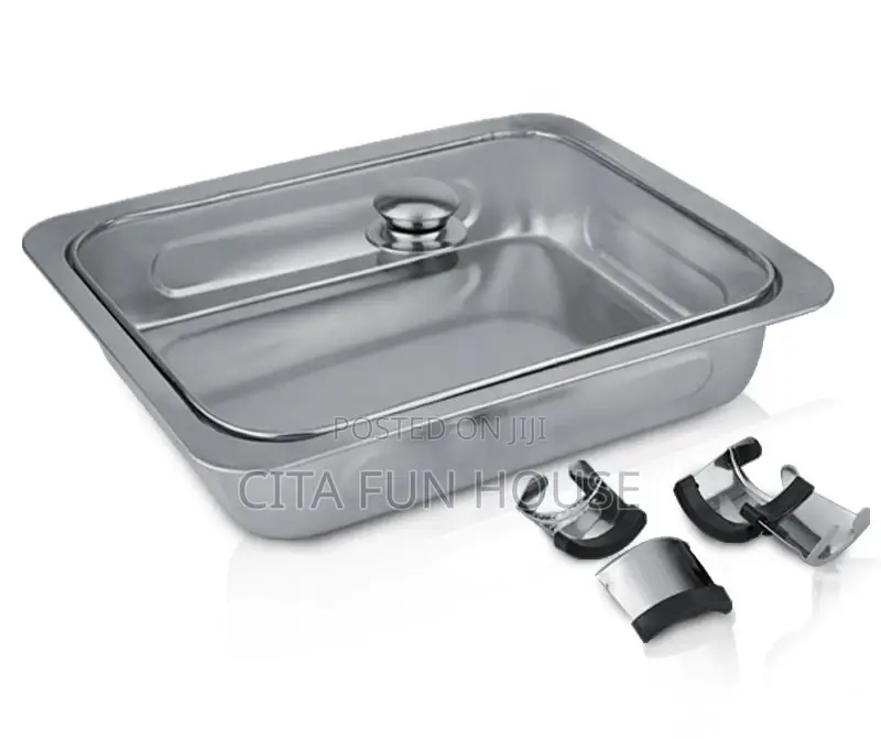 Chaffing Dish With Glass Lid