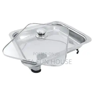 Chaffing Dish With Glass Lid