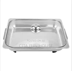 Chaffing Dish With Glass Lid