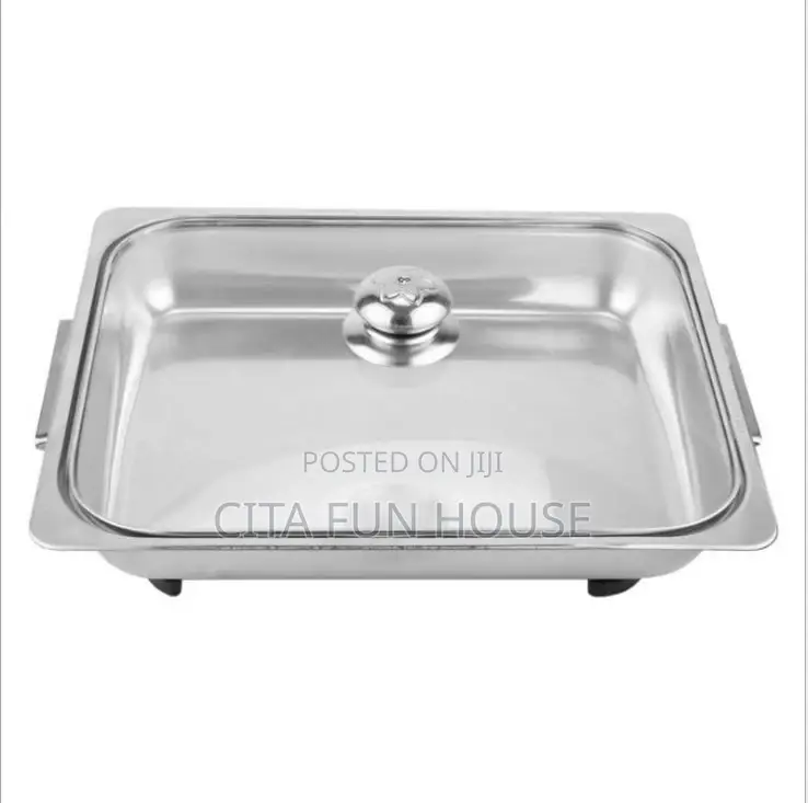 Chaffing Dish With Glass Lid