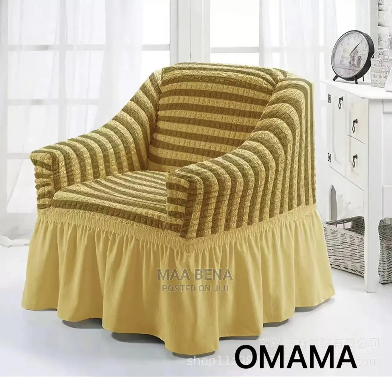 Pleated Sofa Cover