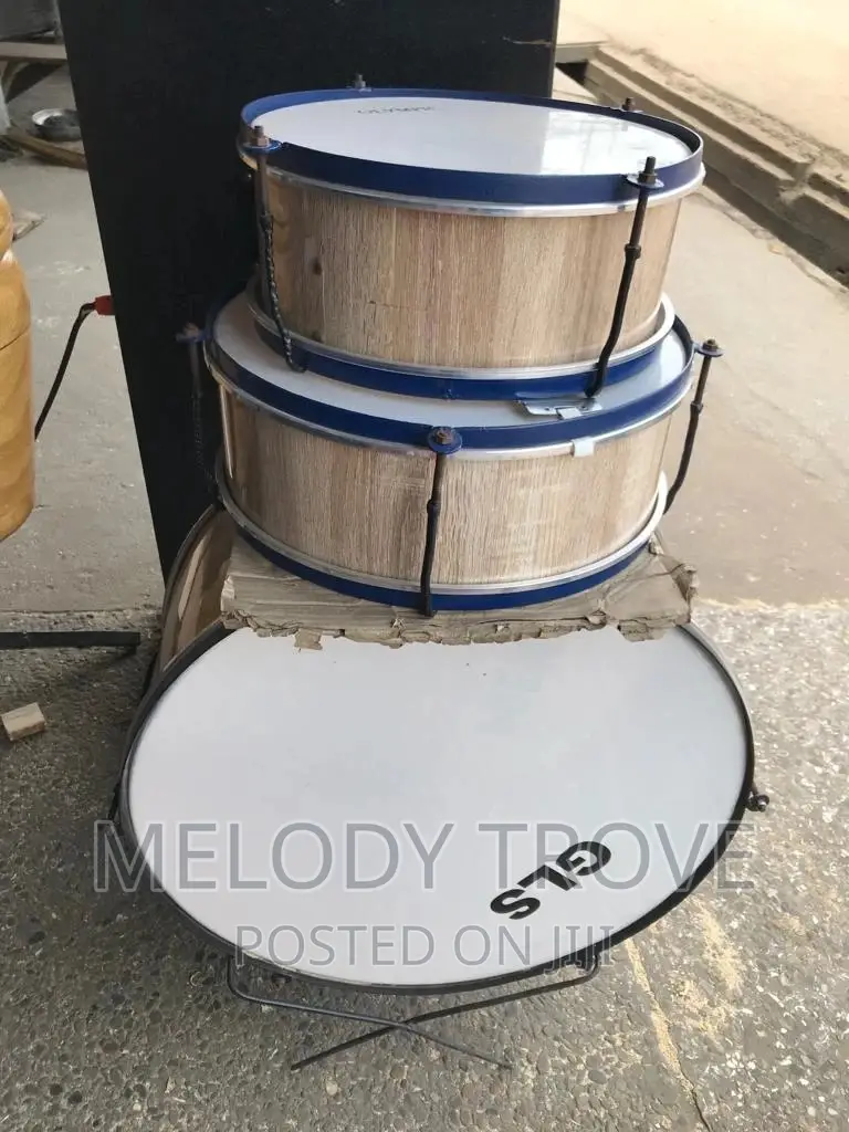 GLS Marching Drumset (Brown Colour)
