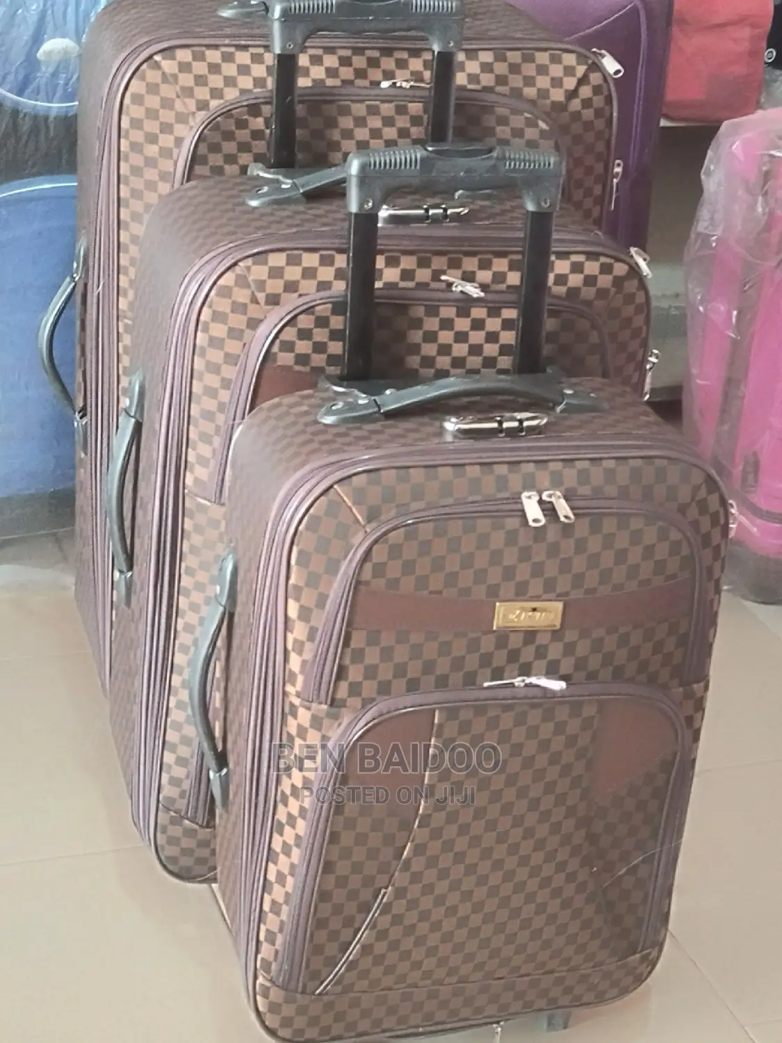 Best Material Fabric Trav. Bags(3in1)