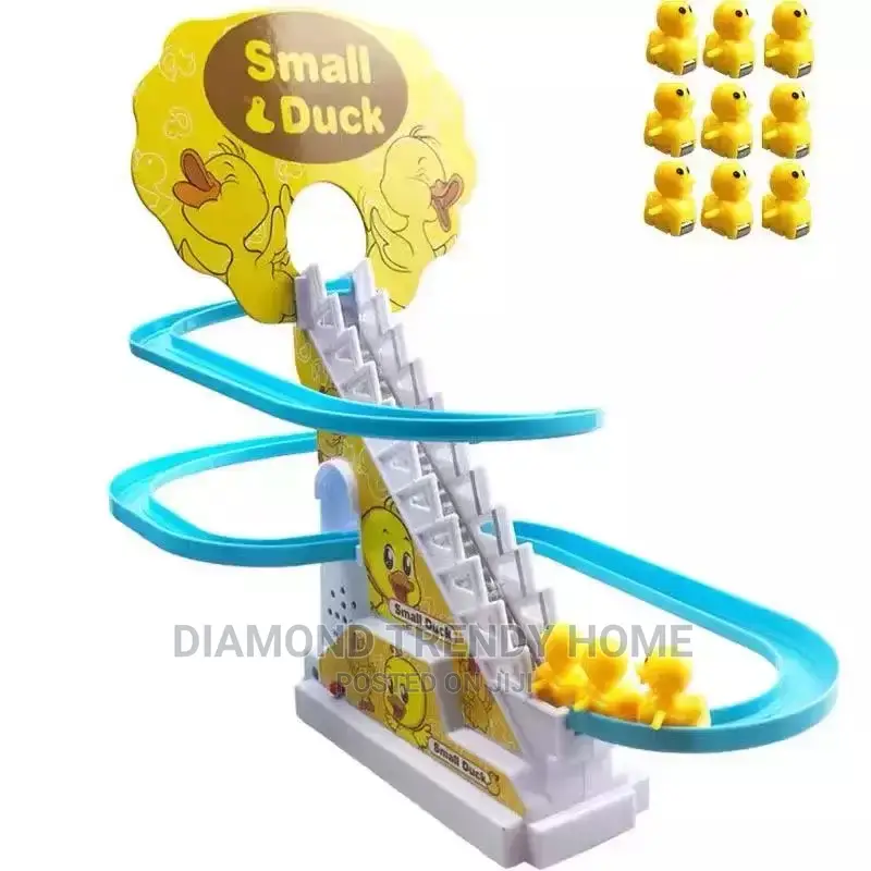 Kids Duck Stair Climbing Competition