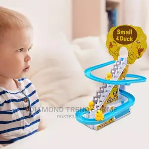 Kids Duck Stair Climbing Competition