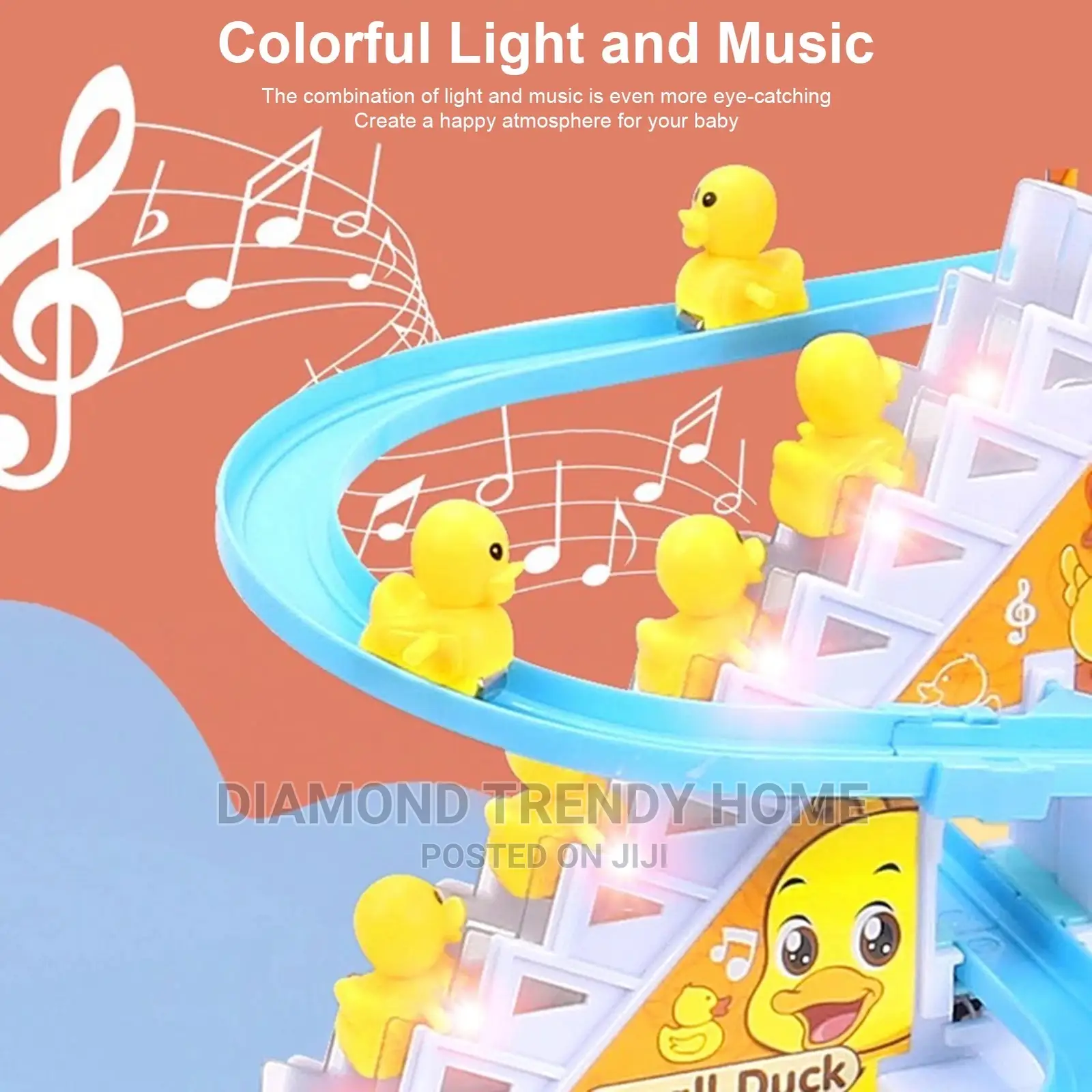 Kids Duck Stair Climbing Competition