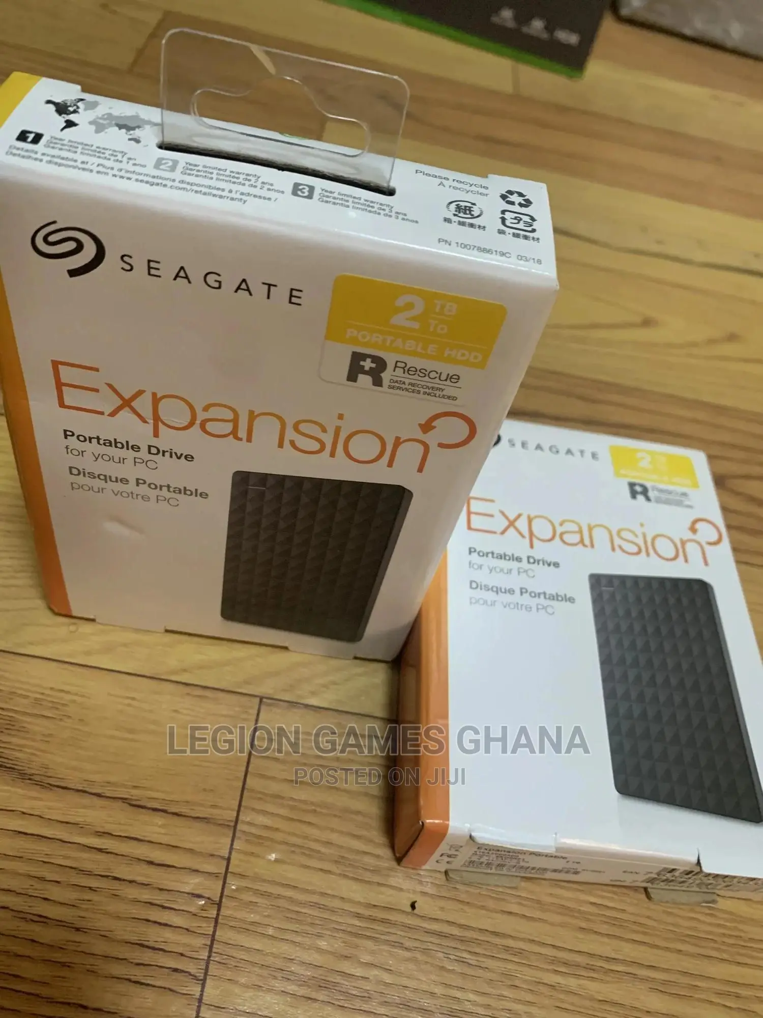 Original Seagate 2TB External Drive