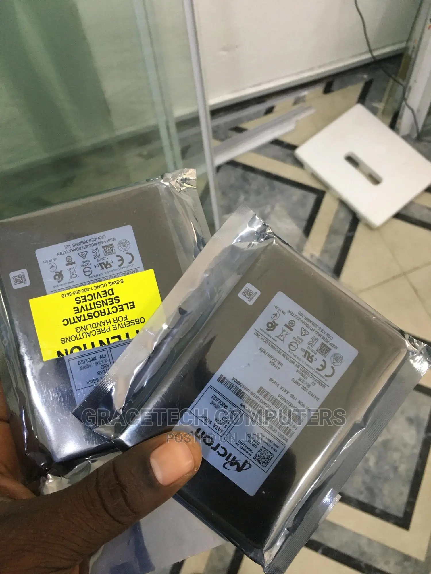 512gb Micron Sata SSDS From Usa