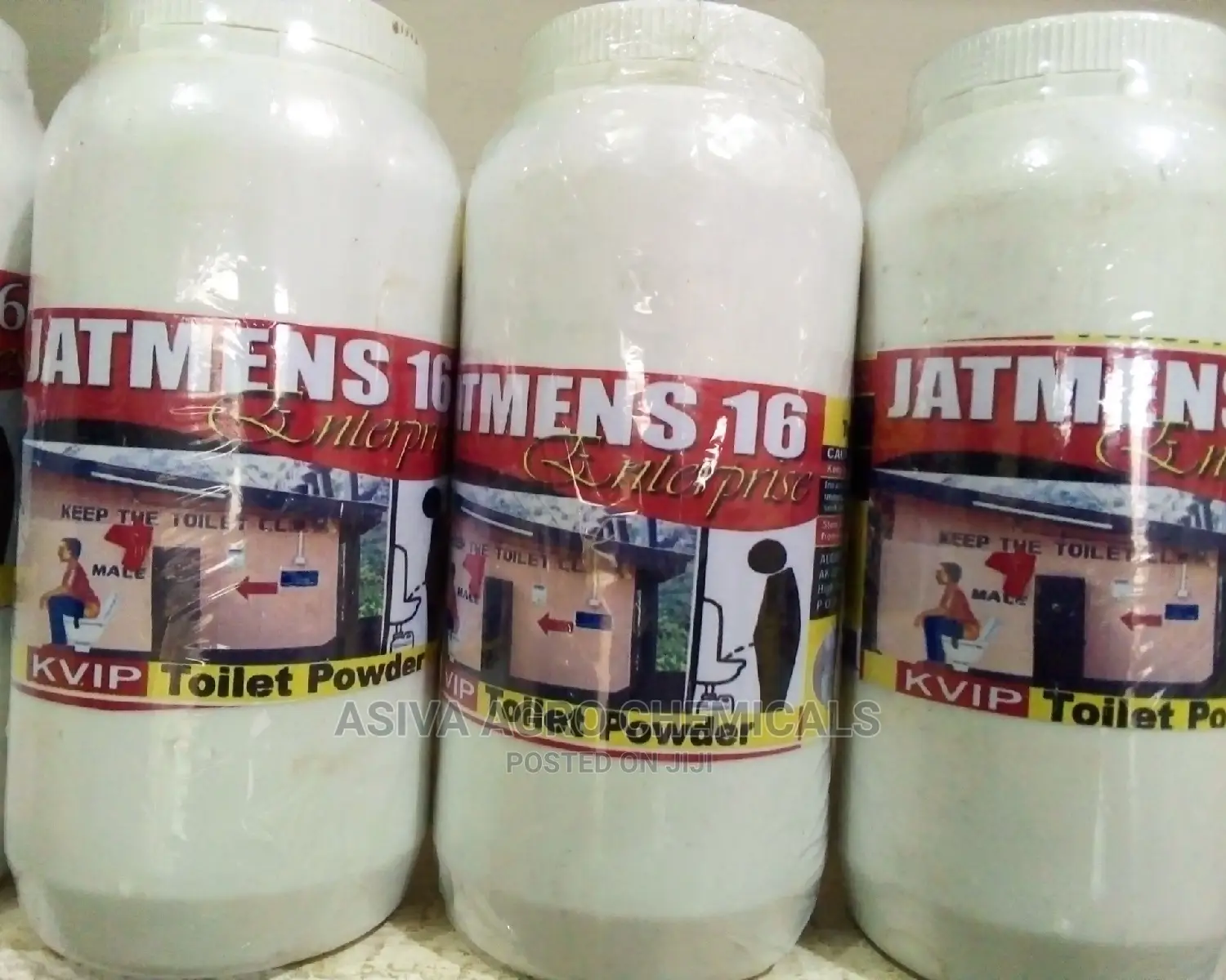 Kvip Septic Tank Toilet Powder.